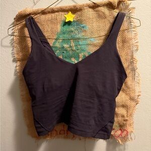 Women’s Black V-Neck Align Tank Top